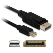 Mini-DisplayPort auf DisplayPort 2M- Premium Adapterkabel für Auflösungen bis zu 4K bei 30Hz