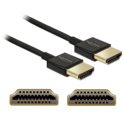 HDMI-A auf HDMI-A - 2M Premium Monitorkabel für Auflösungen bis zu 4K bei 60Hz