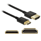 Mini-HDMI auf HDMI-A -2M Premium kabel für Auflösungen bis zu 4K bei 60Hz