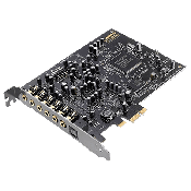 Creative Sound Blaster Audigy Rx [PCIE] -- 7.1 Channels, 192kHz/24-bit, 106 dB SNR