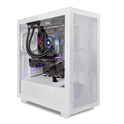 NZXT H7 Flow Mesh Front Panel Gaming Gehäuse - Weiss